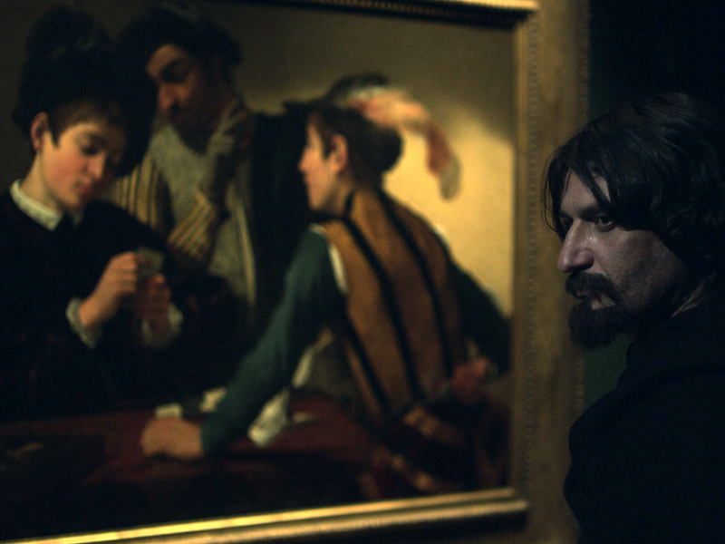 Docu-fiction sulla vita di Caravaggio, regia di Rubino Rubini